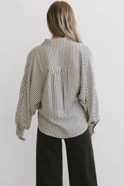 Bohme Niri Striped Button Up in