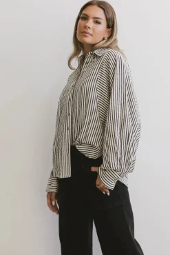 Bohme Niri Striped Button Up in