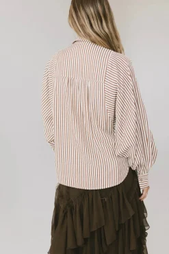 Bohme Niri Striped Button Up in