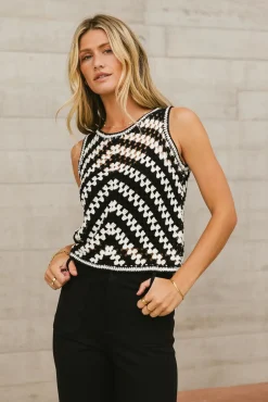 Bohme Nori Crocheted Sweater Vest