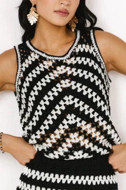 Bohme Nori Crocheted Sweater Vest