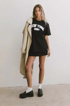 Bohme NYC Textured Graphic Tee
