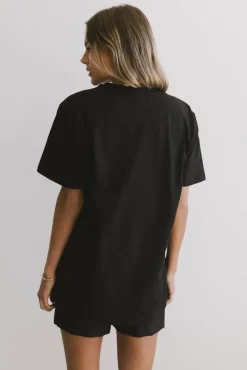 Bohme NYC Textured Graphic Tee