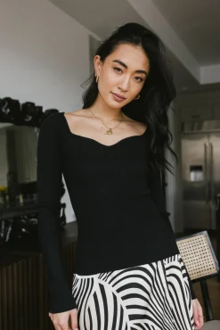 Bohme Nyla Ribbed Sweater in