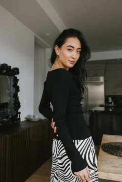 Bohme Nyla Ribbed Sweater in