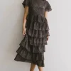 Bohme Octavia Tiered Maxi Dress