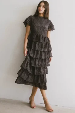 Bohme Octavia Tiered Maxi Dress
