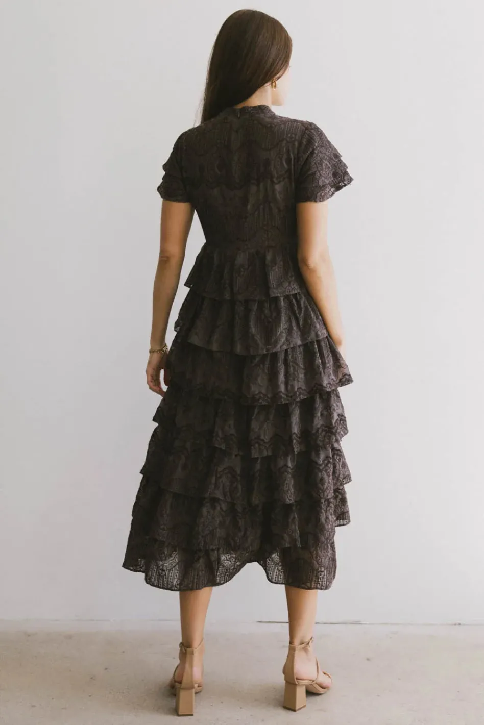 Bohme Octavia Tiered Maxi Dress
