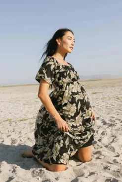 Bohme Olivera Floral Midi Dress