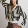 Bohme Osaia Striped Cardigan