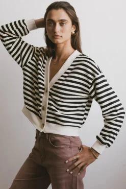 Bohme Osaia Striped Cardigan