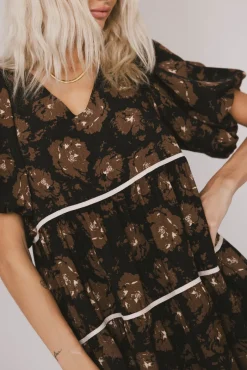 Bohme Ostella Floral Midi Dress
