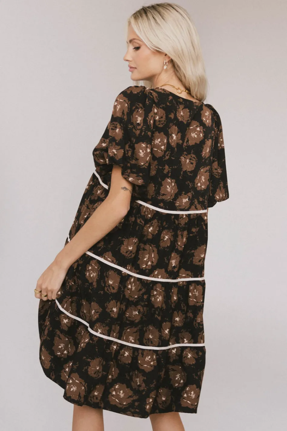 Bohme Ostella Floral Midi Dress