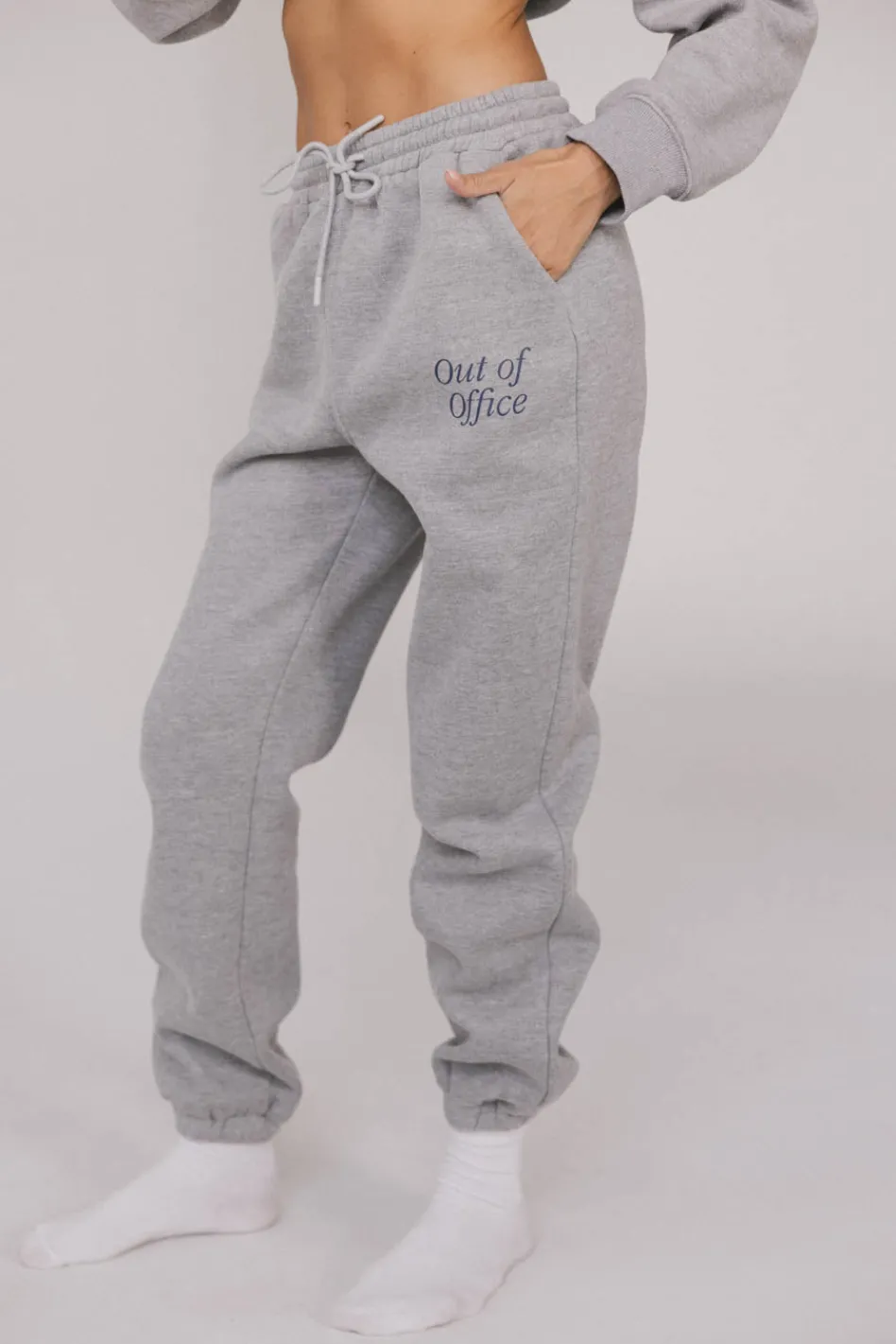 Bohme Out of Office Sweatpants in Heather Grey
