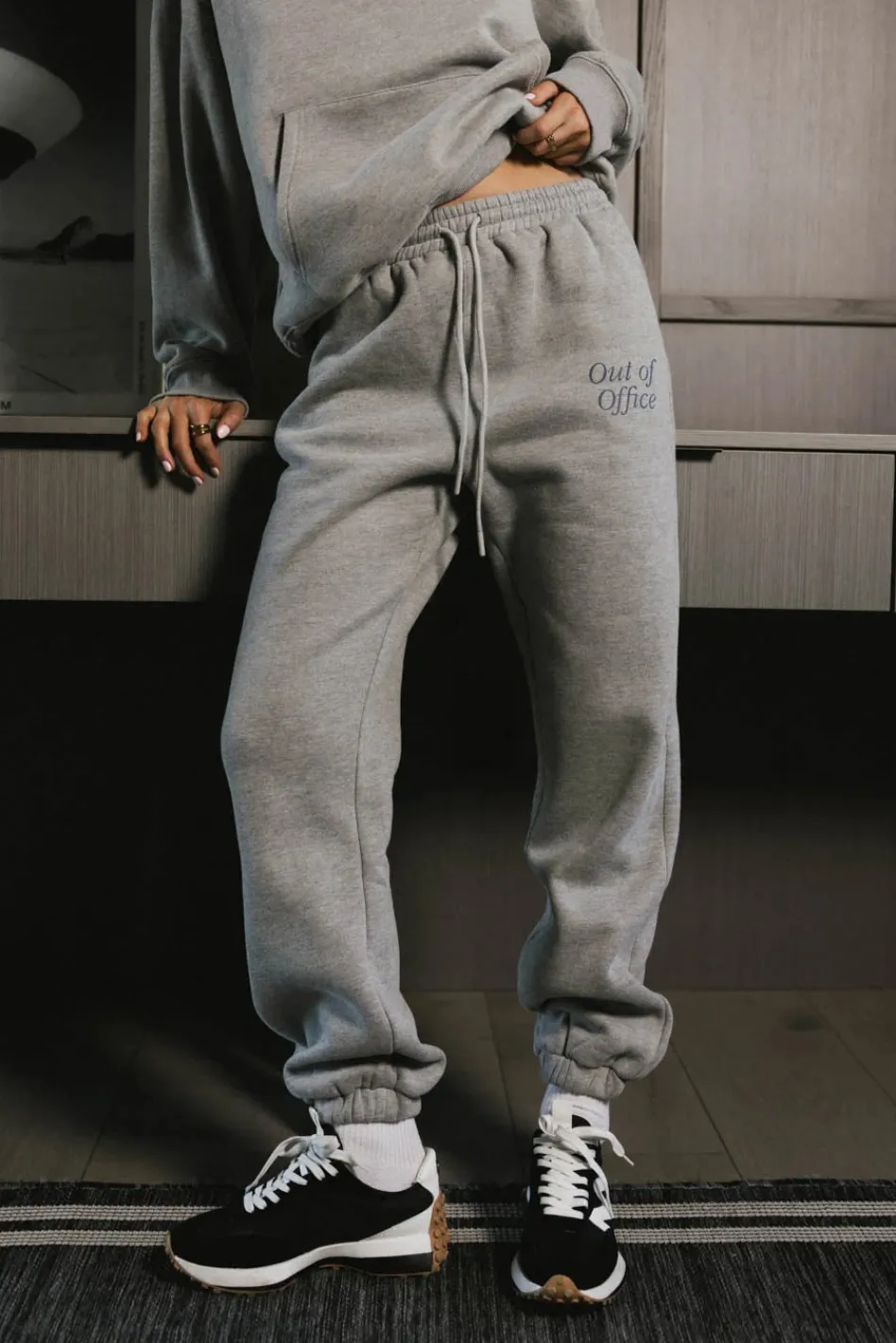 Bohme Out of Office Sweatpants in Heather Grey