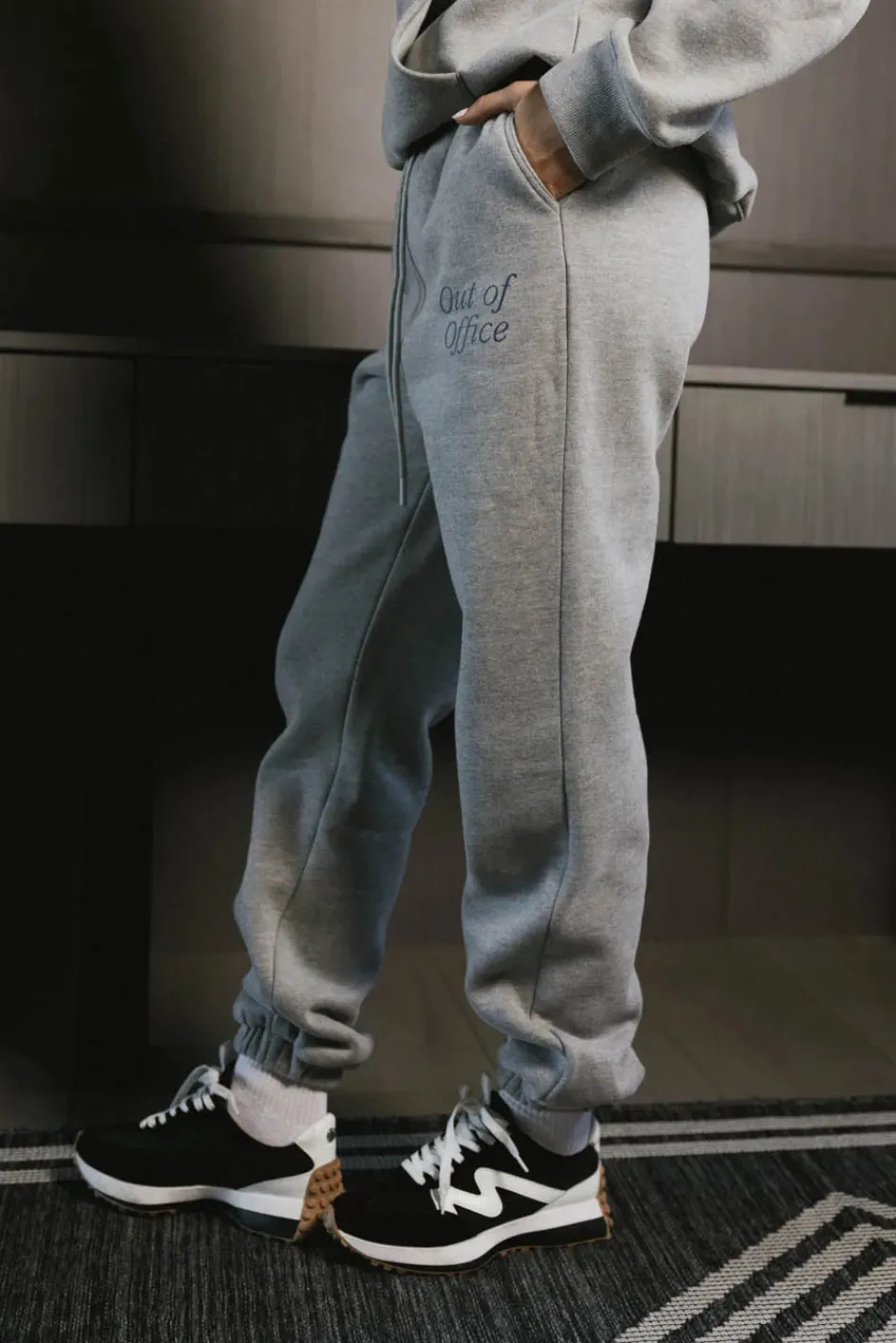 Bohme Out of Office Sweatpants in Heather Grey