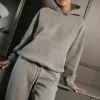 Bohme Out of Office Sweatshirt in Heather Grey