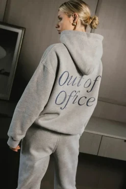 Bohme Out of Office Sweatshirt in Heather Grey