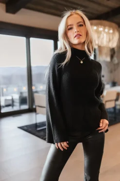 Bohme Paige Mock Neck Sweater in - FINAL SALE