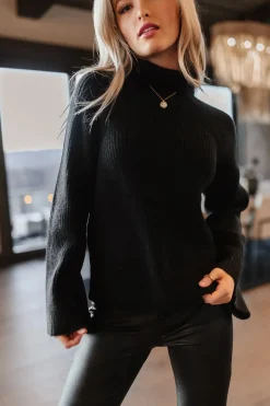Bohme Paige Mock Neck Sweater in - FINAL SALE