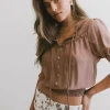 Bohme Pax Smocked Blouse in