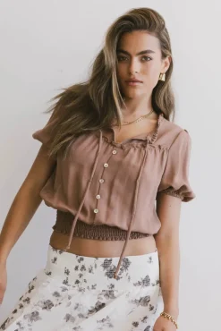 Bohme Pax Smocked Blouse in
