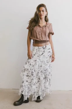 Bohme Pax Smocked Blouse in