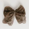 Bohme Pearl Bow Hair Clip in