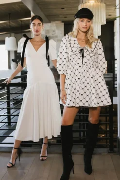 Bohme Perla Textured Mini Dress