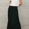 Bohme Phillipa Pleated Maxi Skirt in