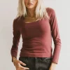 Bohme Polly Scoop Neck Top in
