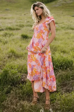 Bohme Poppy Tropical Midi Dress - FINAL SALE