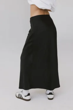 Bohme Preston Satin Skirt in