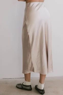 Bohme Preston Satin Skirt in