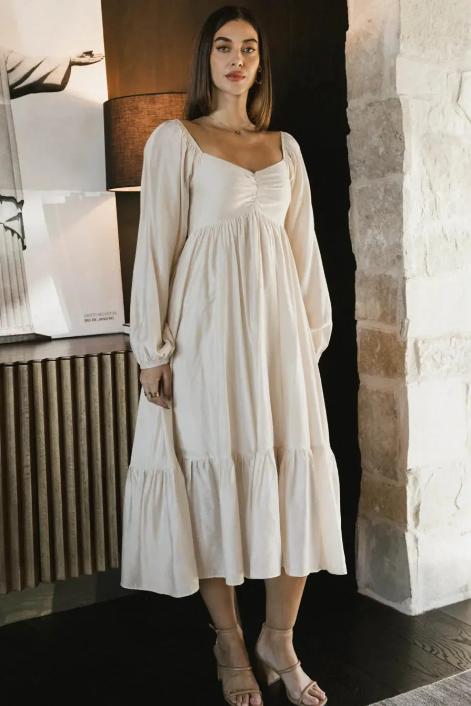 Bohme Rael Midi Dress in