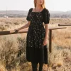 Bohme Rebekah Floral Midi Dress