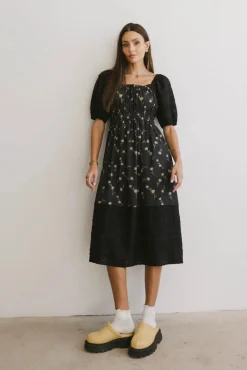Bohme Rebekah Floral Midi Dress