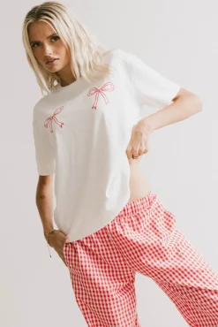 Bohme Red Bows Graphic Tee