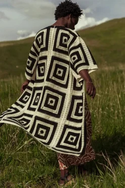 Bohme Regio Geometric Kimono in