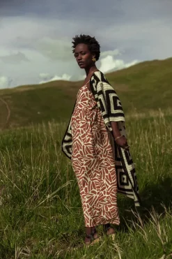 Bohme Regio Geometric Kimono in