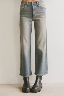 Bohme Reva Straight Leg Jeans in Medium Wash