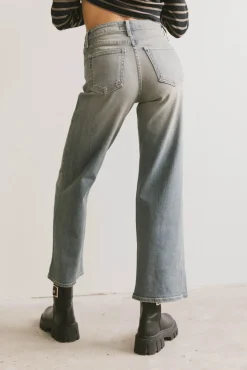 Bohme Reva Straight Leg Jeans in Medium Wash