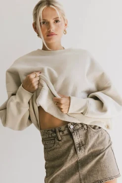 Bohme Reversible Sherpa Sweatshirt in