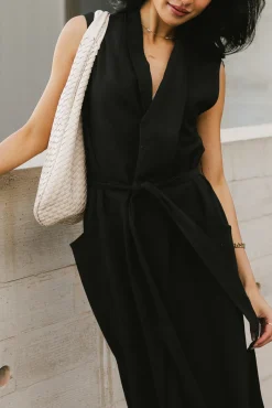 Bohme River Collared Midi Dress - FINAL SALE
