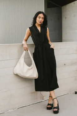 Bohme River Collared Midi Dress - FINAL SALE