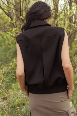 Bohme Rory Collared Vest in