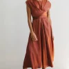 Bohme Rosalind Midi Dress in