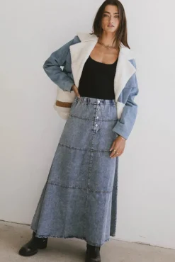 Bohme Rue Denim Skirt