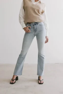 Bohme Ryan Bootcut Jeans in Light Wash