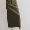 Bohme Rylie Denim Maxi Skirt in